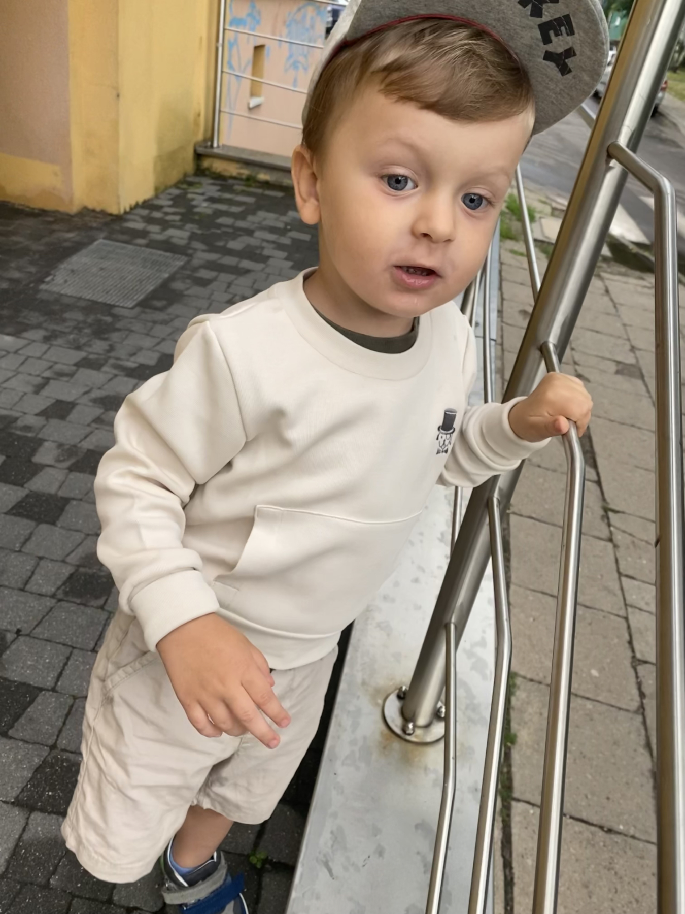Bluza dziecięca - kość słoniowa - obrazek 4