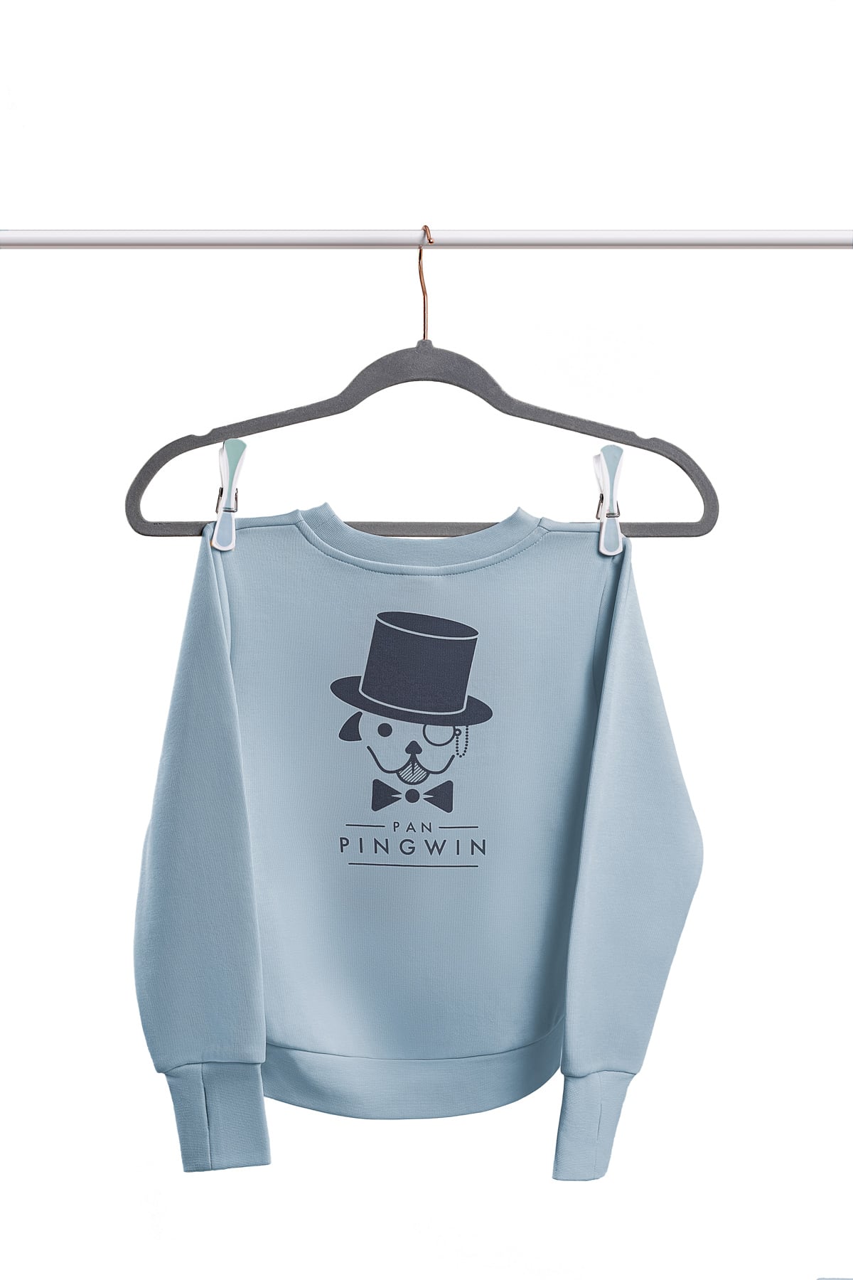 Bluza dziecięca - kolor gołębi - obrazek 3